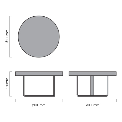 Porada Place Coffee Table, by M. Marconato & T. Zappa Porada Place Coffee Table, by M. Marconato & T. Zappa