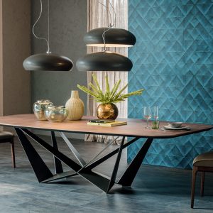 Cattelan Italia Skorpio Wood Dining Table, by A. Lucatello
