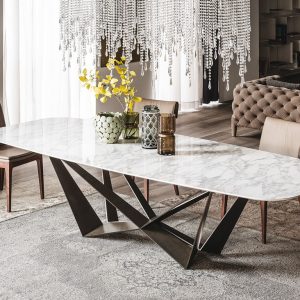 Cattelan Italia Skorpio Keramik Dining Table, by A. Lucatello