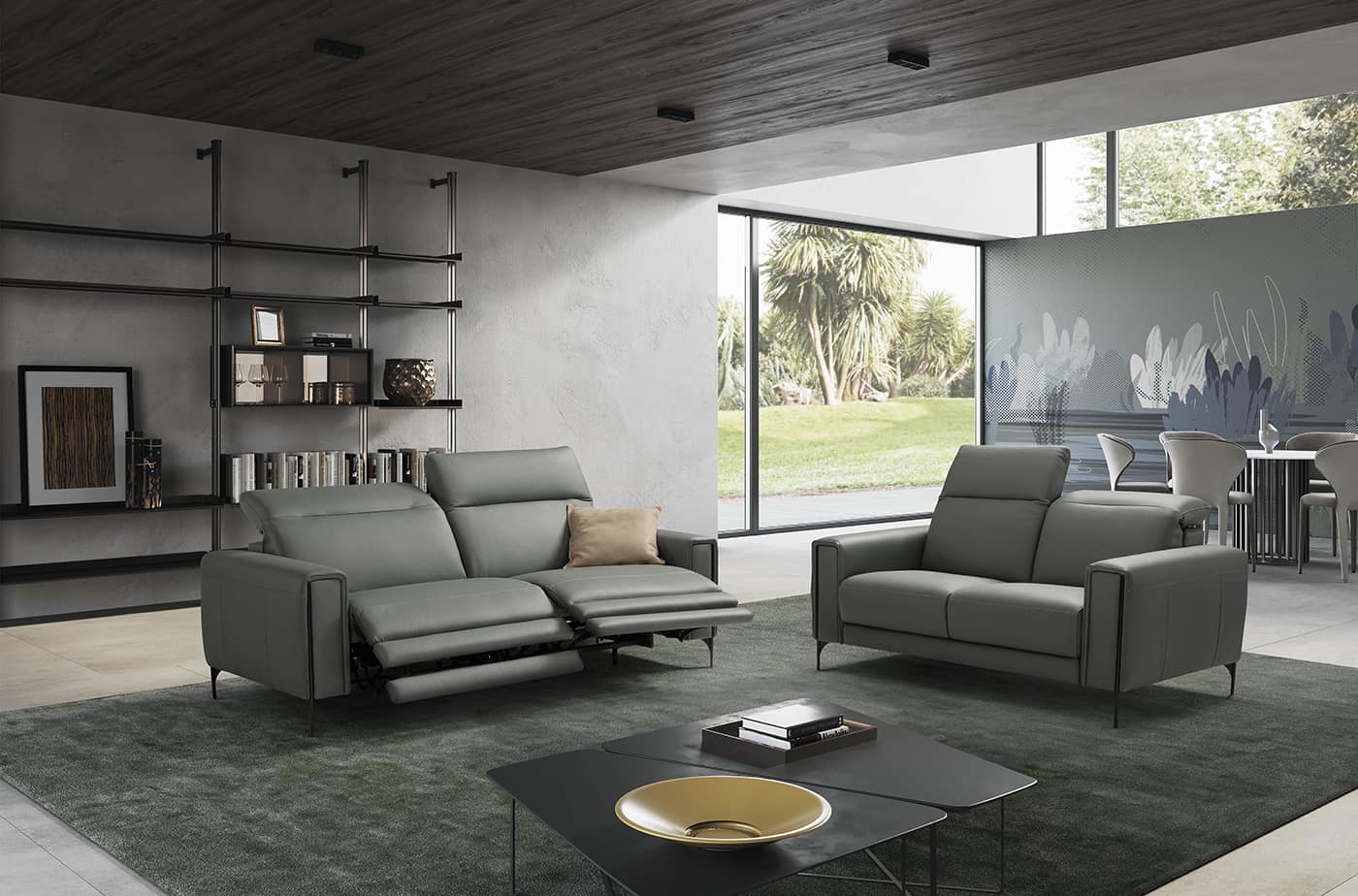 PUCCI Leather Sofa