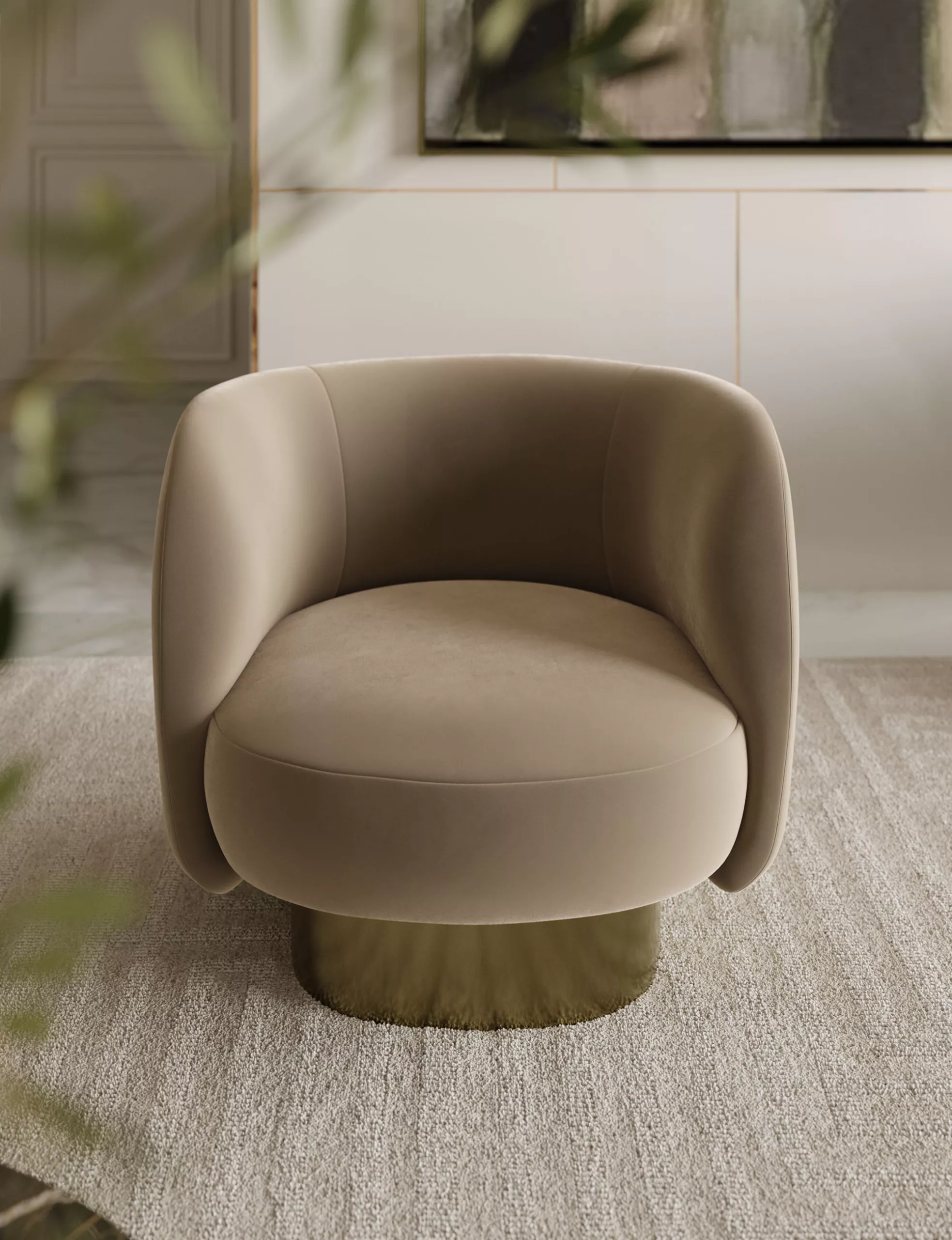 BONTEMPI CASA DORIS ARMCHAIR EX DISPLAY